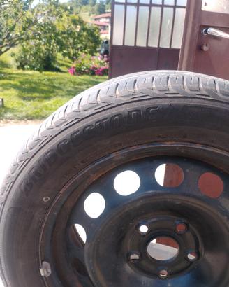cerchi in ferro e gomme 205/55/16