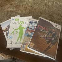 Lotto 4 giochi Nintendo Wii