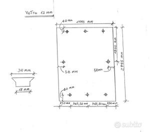 Vetri padel per campi panoramici