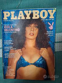 Playboy Italia Aprile 1982 Viola Valentino