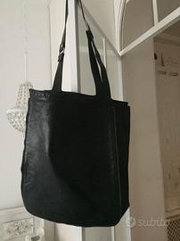 Tracolla unisex Gas vera pelle