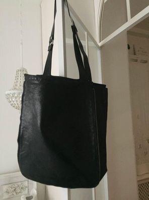 Tracolla unisex Gas vera pelle