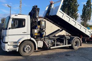 camion ATECO con gru PM 20, con cassone scarabile