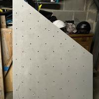 Pannelli in legno lamellare palestra arrampicata