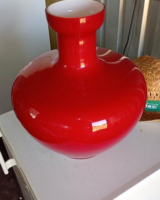 vaso rosso vintage 
