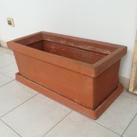 Vaso Telcom rettangolare a cassetta 83x38x34 lt.43