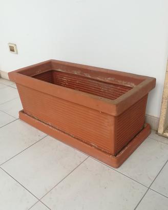 Vaso Telcom rettangolare a cassetta 83x38x34 lt.43