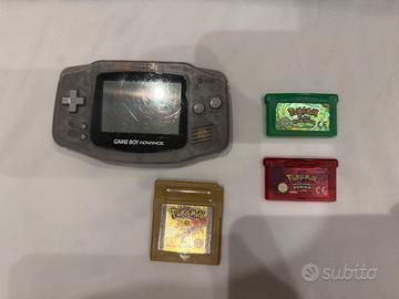 Game boy e giochi pokemon (non funzionante)