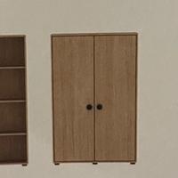 Armadio in legno massello  FLEXA
