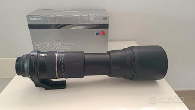 Tamron SP 150-600mm f/5-6.3 Di VC USD per Canon EF