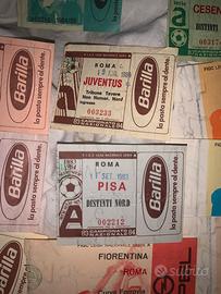 Biglietti a.s.Roma anni 80/90