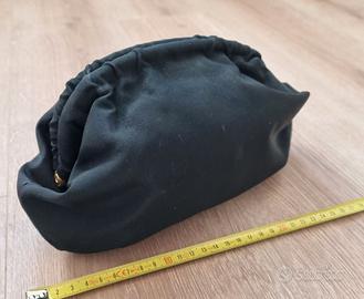 Borsa pochette clutch a mano nera come nuova Sally