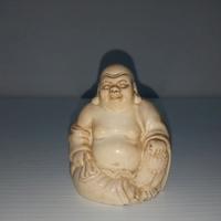 Piccola statuetta Buddha ridente della felicità 