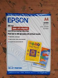 Carta epson formato a4 100 fogli