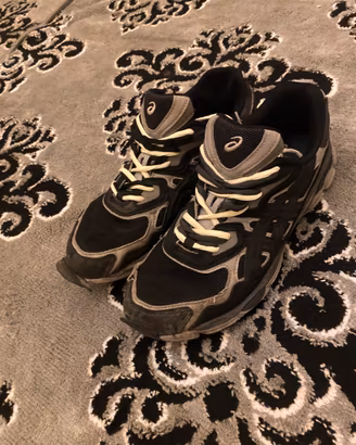 Sneakers Asics Gel-NYC Nere e Grigie Taglia 45