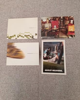 4 Promocard anni'90