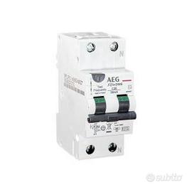 D90C06/030 AEG int. 1P+N C 6A 6kA 30mA AC nuovo