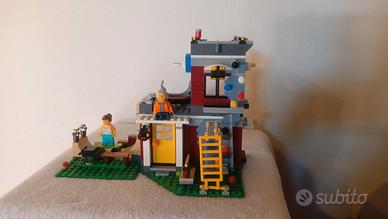 set lego 3 in 1 casa con skate park