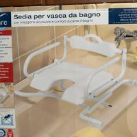 Sedia girevole per vasca da bagno