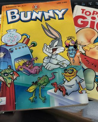 5 Fumetti classici: 3 Topo Gigio+2 Bunny Band