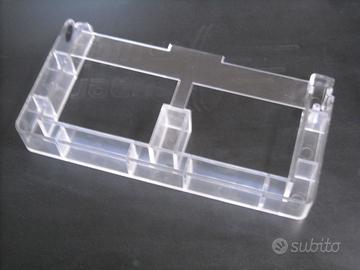 finta videocasseta VHS trasparente (jig tape)