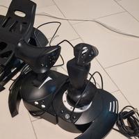 Thrustmaster T.Flight Hotas X + Rudder Pedale