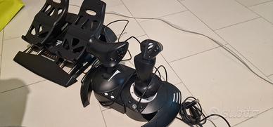 Thrustmaster T.Flight Hotas X + Rudder Pedale