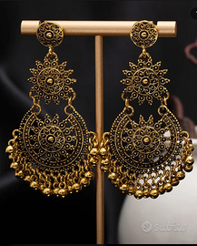 Orecchini Boho Chic Bronze Opulence