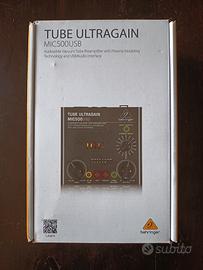 Behringer Tube ultragain Mic500usb