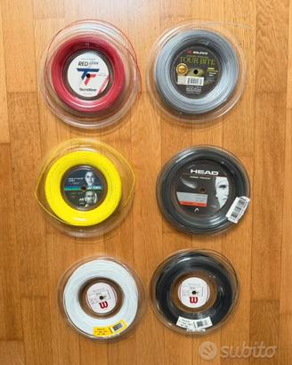 Corde tennis - matassine da 12m