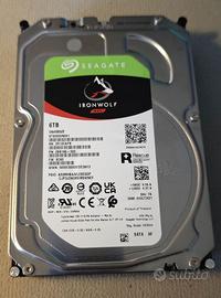 Seagate IronWolf 6TB 3,5" SATA III Disco Rigido