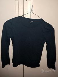 maglietta nera bambina Kiabi