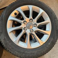 4 cerchi originali Audi con gomme