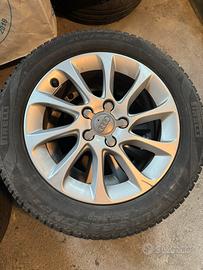 4 cerchi originali Audi con gomme