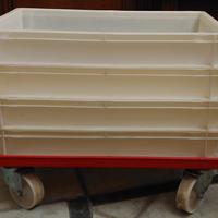 carrello + cassetti impasto pizza