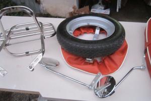 ACCESSORI X PIAGGIO VESPA SPECIAL 50-RUOTA SCORTA+