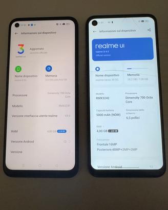 Lotto 2 telefoni Realme