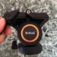 Testa video fluida per treppiedi cavalletto