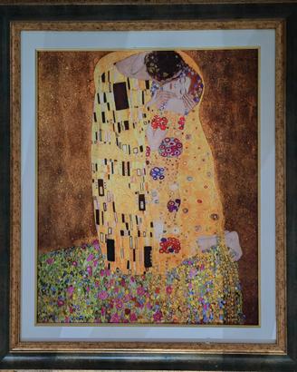 Quadro Il Bacio di Klimt – riproduzione artistica