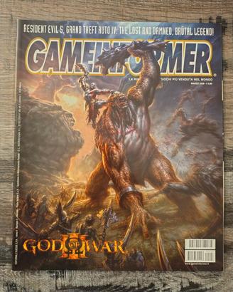 RIVISTA GAMEINFORMER MARZO 2009 GOD OF WAR 3