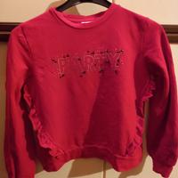 felpa in cotone ragazza 12/13 anni 