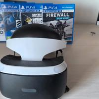 VISORE VR PER PS4 + 4 GIOCHI