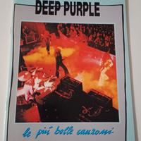 spartito nuovo dei Deep Purple con poster 