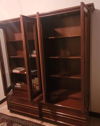 Vetrina/Libreria in Legno - Buone Condizioni