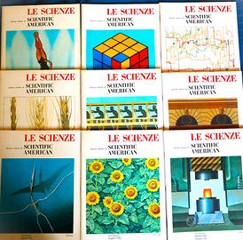 rivista Le Scienze numeri vari