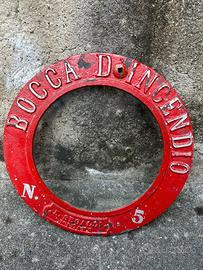 Antica bocca di fuoco in ghisa Milano