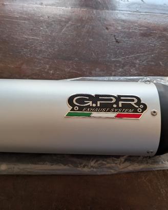 Scarico GPR per Husqvarna 701 enduro / Motard omol