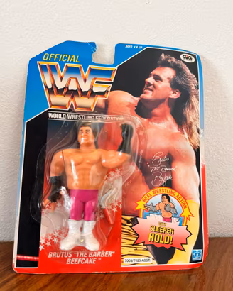 WWF Hasbro Brutus Beefcake GiG vintage in blister