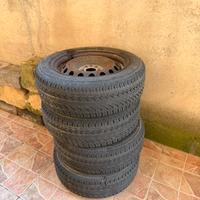 Cerchi 15” + Gomme nuove 195/60-R15 Powertrac