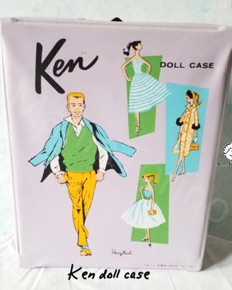 Valigetta originale Ken Doll Case by Mattel 1961